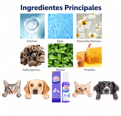 Spray Dental Para Perros y Gatos