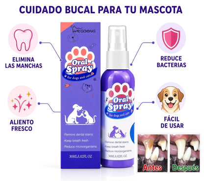 Spray Dental Para Perros y Gatos
