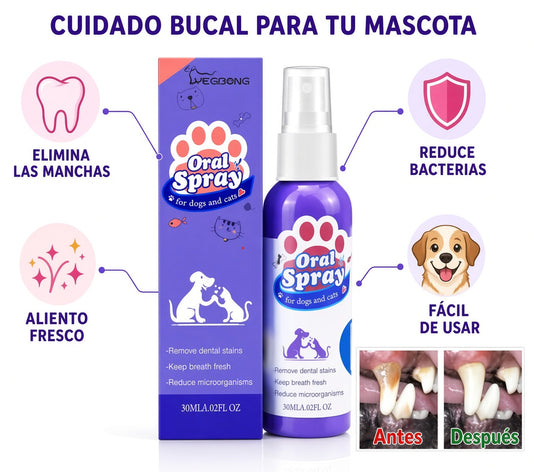 Spray Dental Para Perros y Gatos